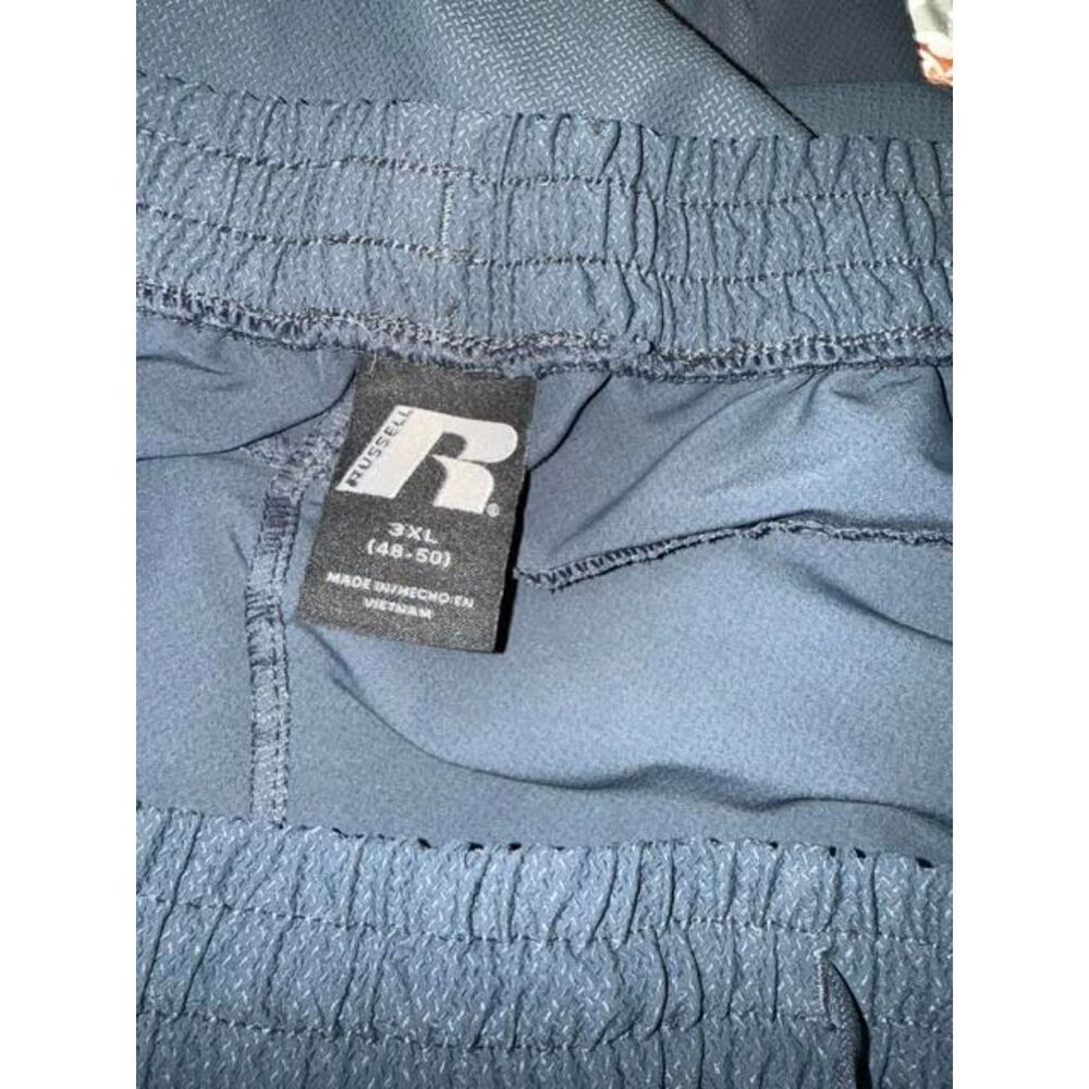 Russell Athletic Cargo Track Pants | Gray Elastic Waist 3XL Athleisure Sporty - Picture 9 of 9